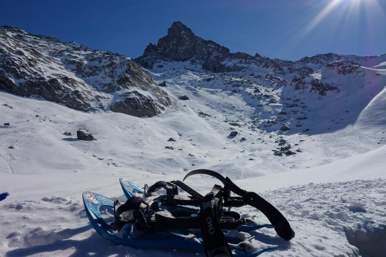 Skis Aux Pieds Dans Un Appartement Cosy Au Coeur Du Queyras Molines-en-Queyras Exteriér fotografie